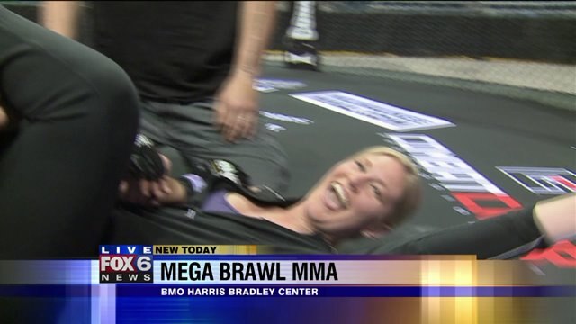 Laura learns some MMA moves