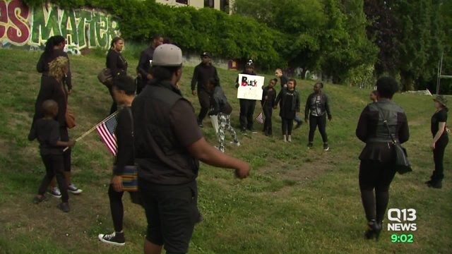 Black Lives Matter photo shoot