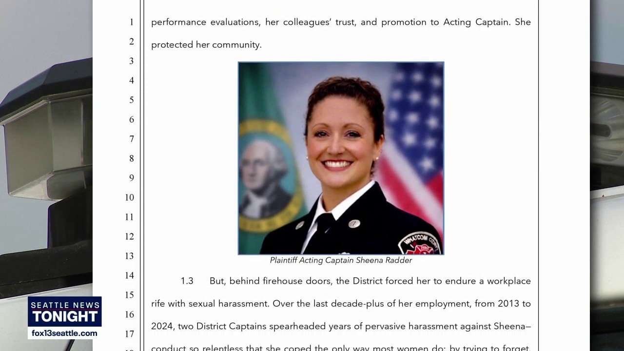 Former fire captain sues Whatcom County district over harassment