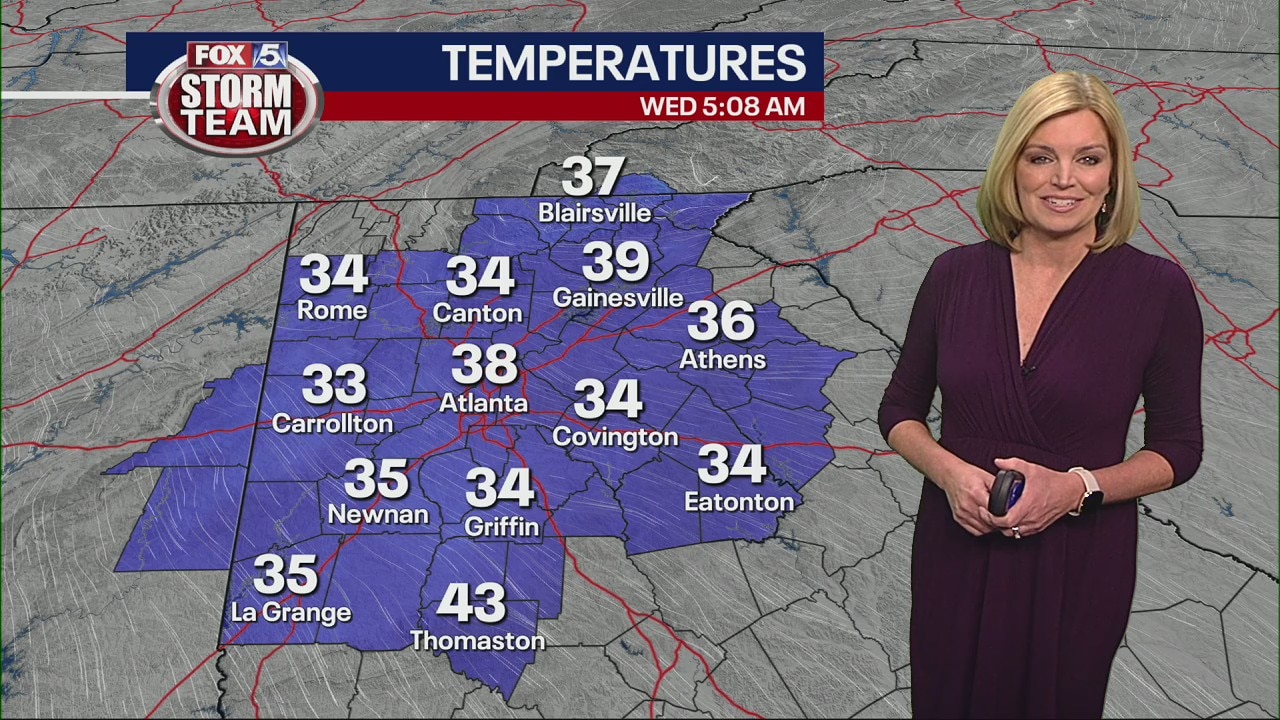 Wednesday morning weather forecast