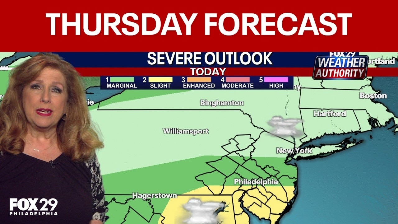 Philadelphia weather: Thursday forecast