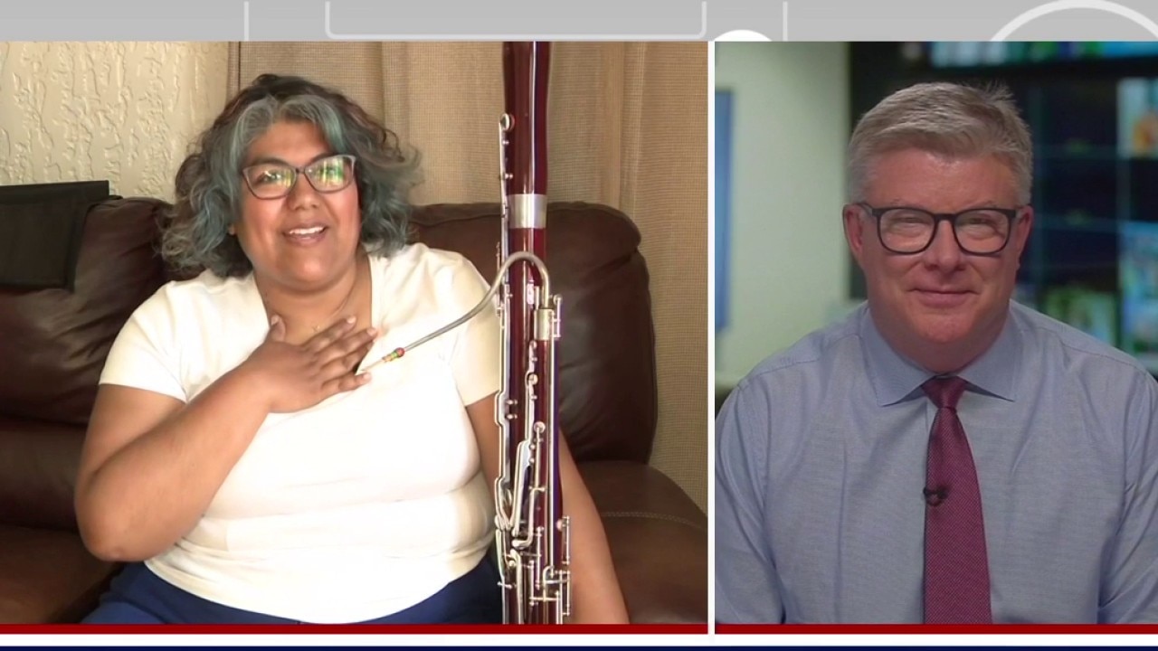 Racine Concert Band Bassoonist plays Taps