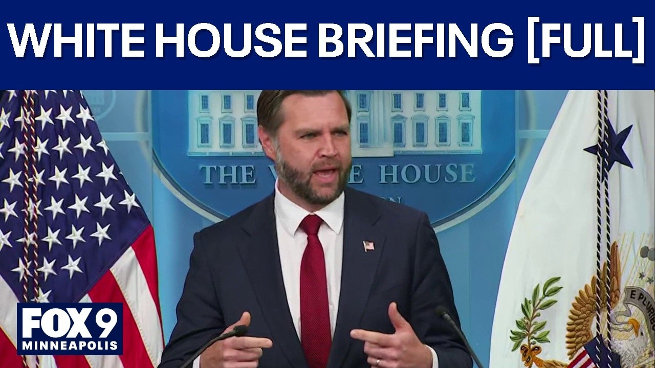 First White House press briefing since July 23