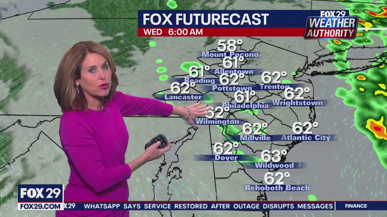 Weather Authority: Tuesday, 10 p.m. update