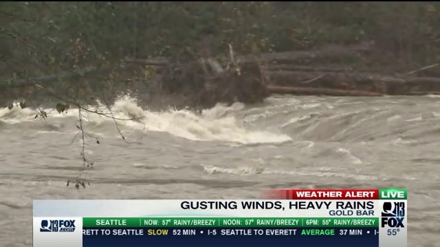 Fall storm hammers NW bringing whipping winds and flooding rains all weekend