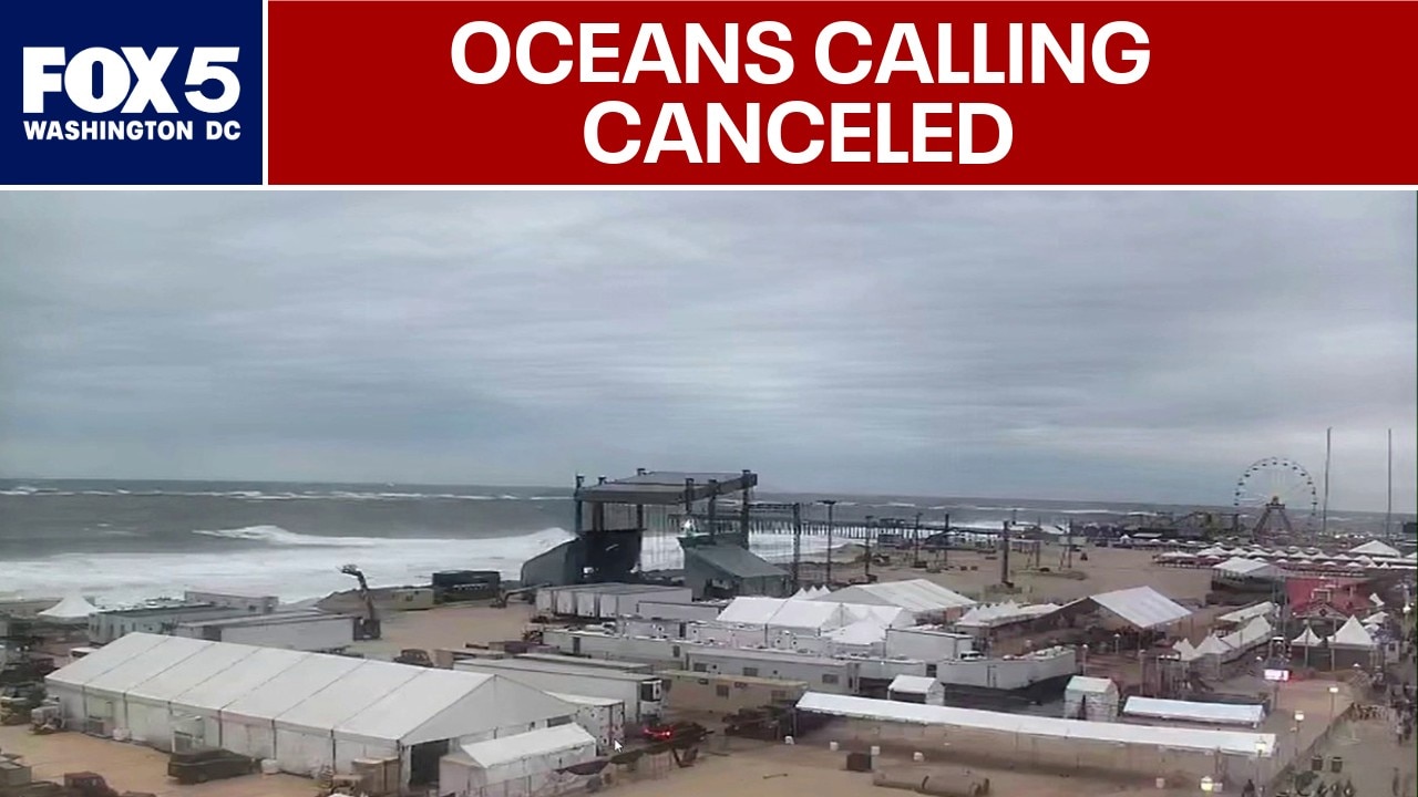 Oceans Calling music festival canceled as nor’easter threatens East Coast