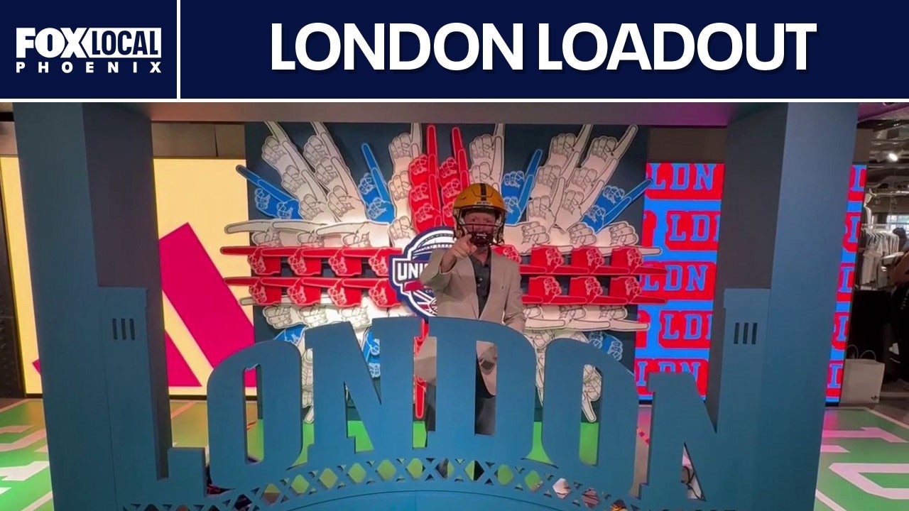 Inside the London Adidas store for ASU fans