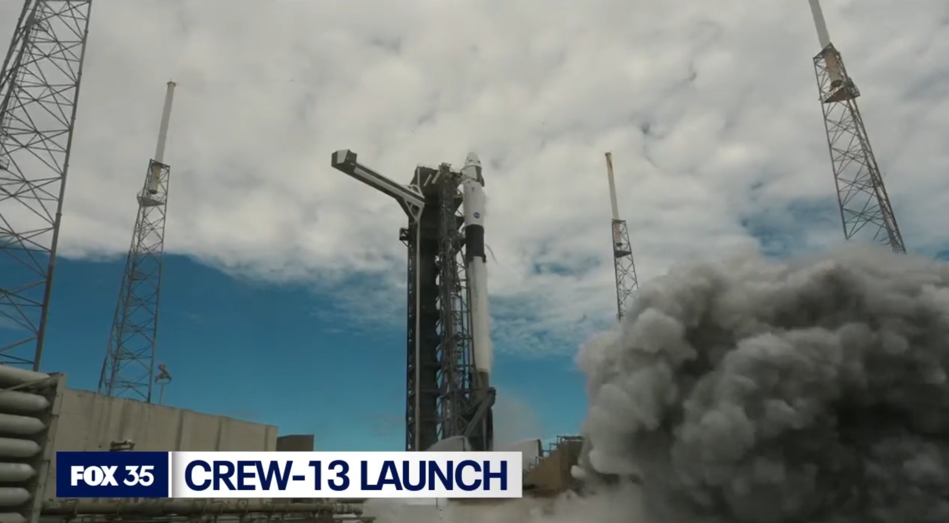 SpaceX launches Crew-13 as Falcon Heavy mission sets up double-launch day in Florida