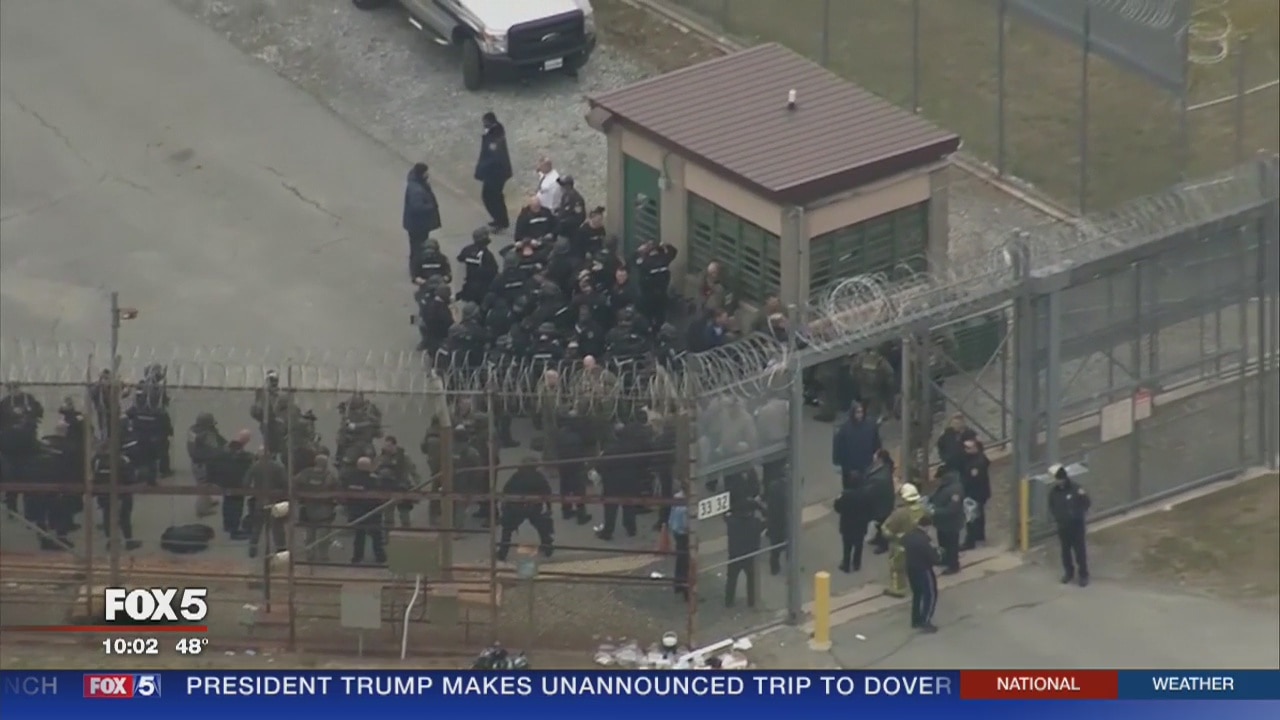 Correctional officers held hostage by inmates at prison