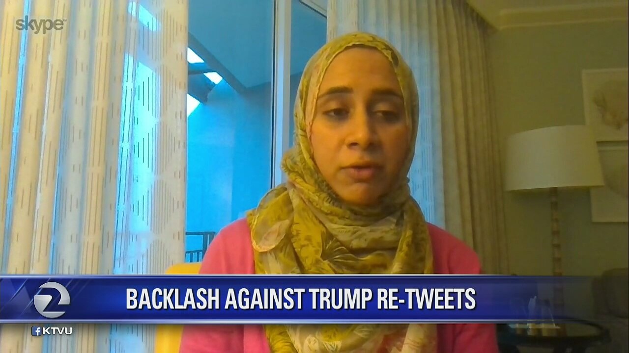 Backlash over President Trump's anti-Muslim retweets