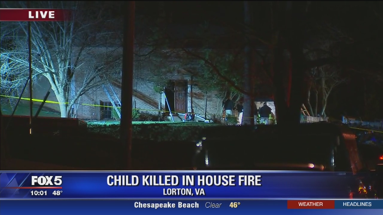 Young boy dies in Lorton house fire