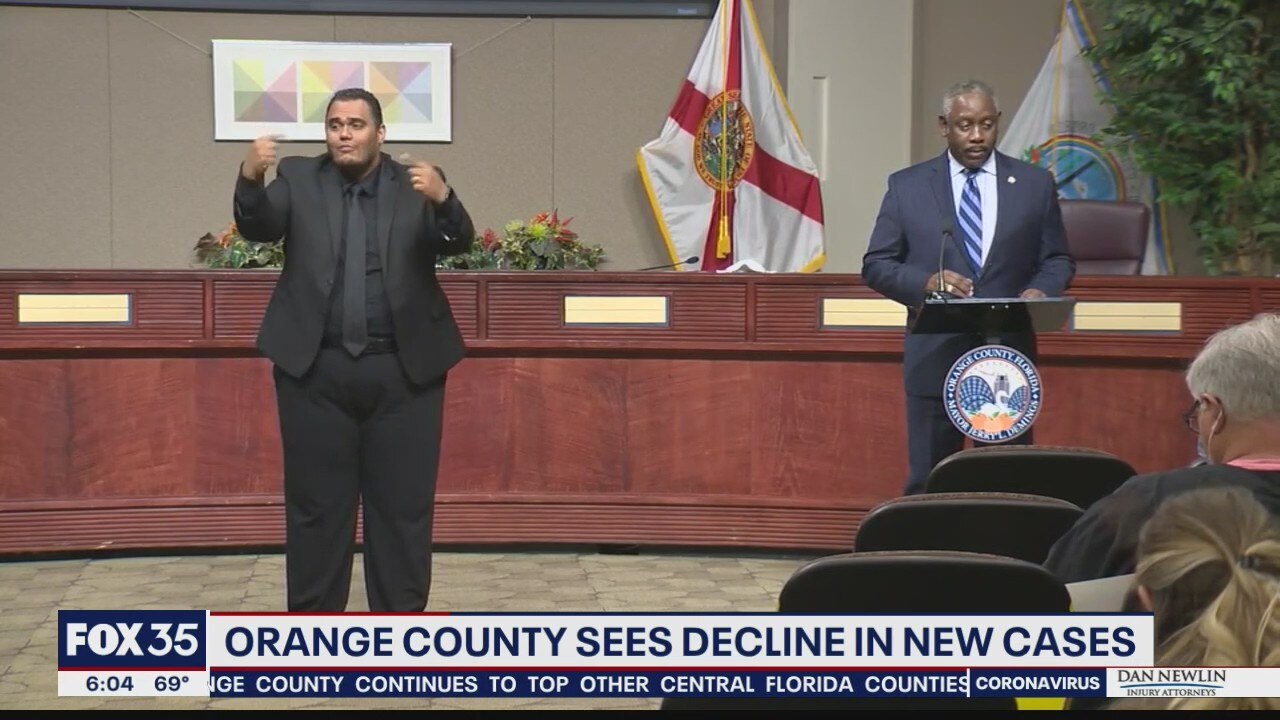 Orange County seeing decline in new COVID-19