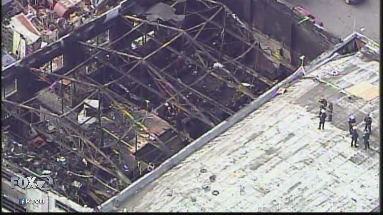 Search of Oakland warehouse 100 percent complete