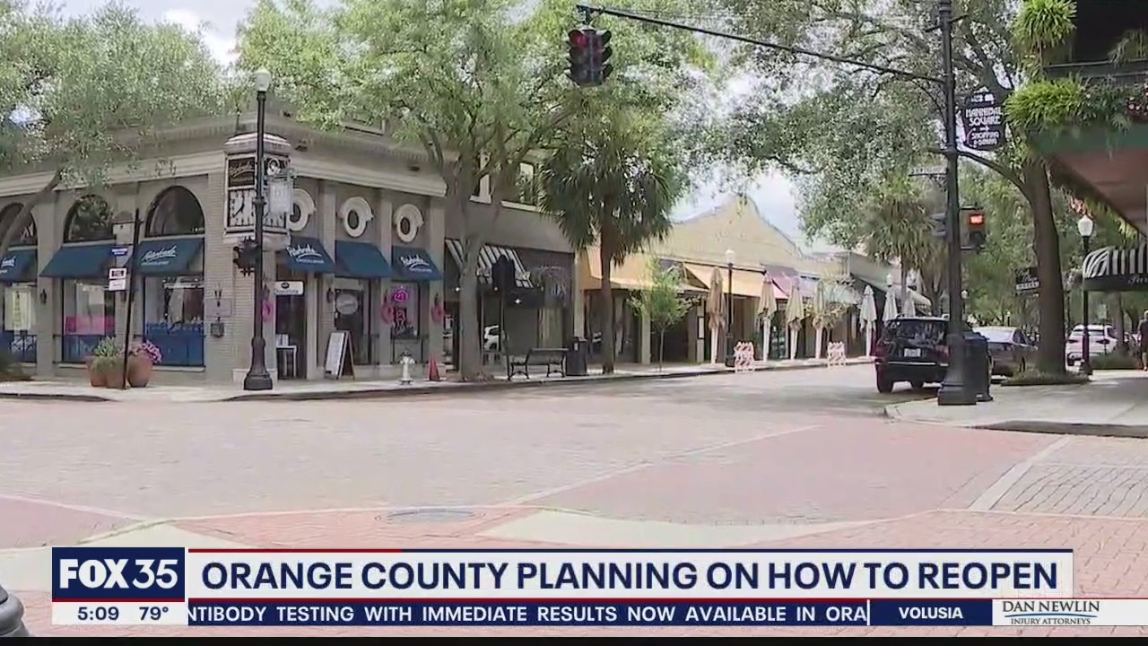 Leaders from Orange, Seminole counties hammering out reopening plans