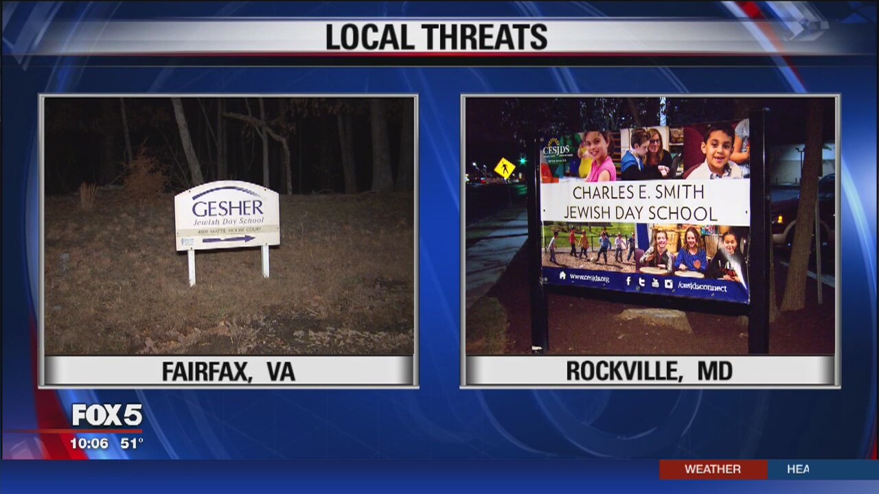 Bomb threats called into Jewish day schools in Md., Va.