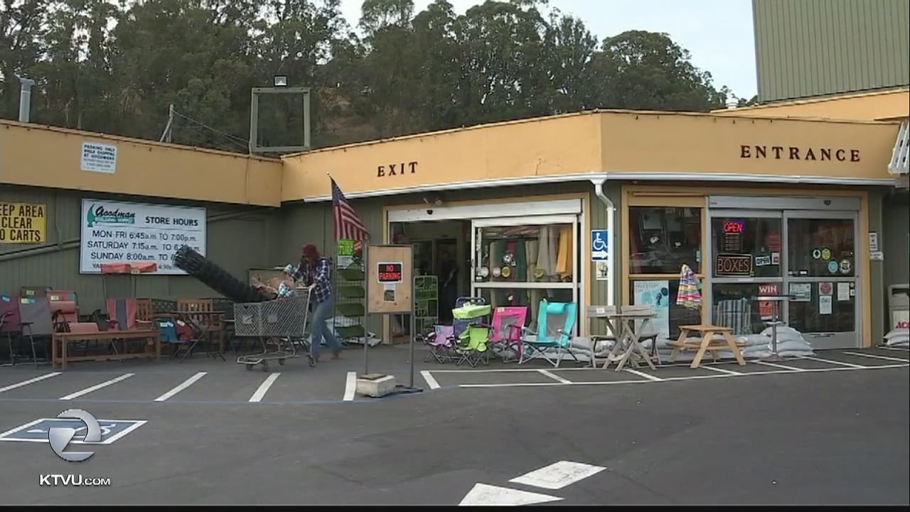 Mill Valley supply company restocks shelves ahead of rains
