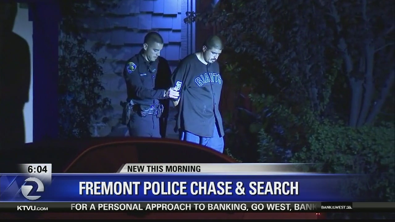 Man arrested after chase through Hayward, Fremont