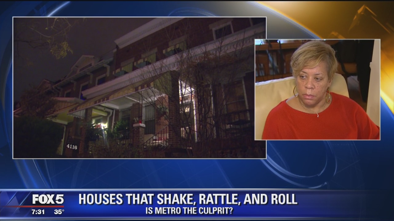 Residents: Metro makes houses shake, rattle, and roll