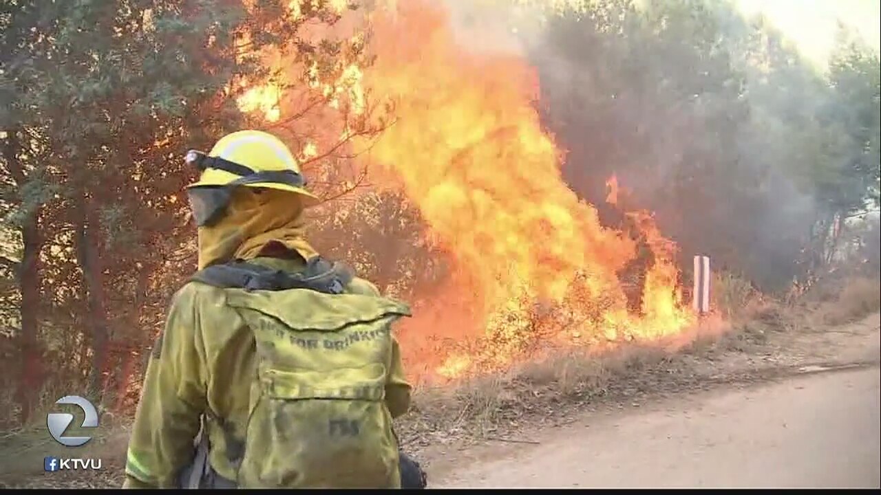 Santa Clara County air quality poor due to Loma Fire