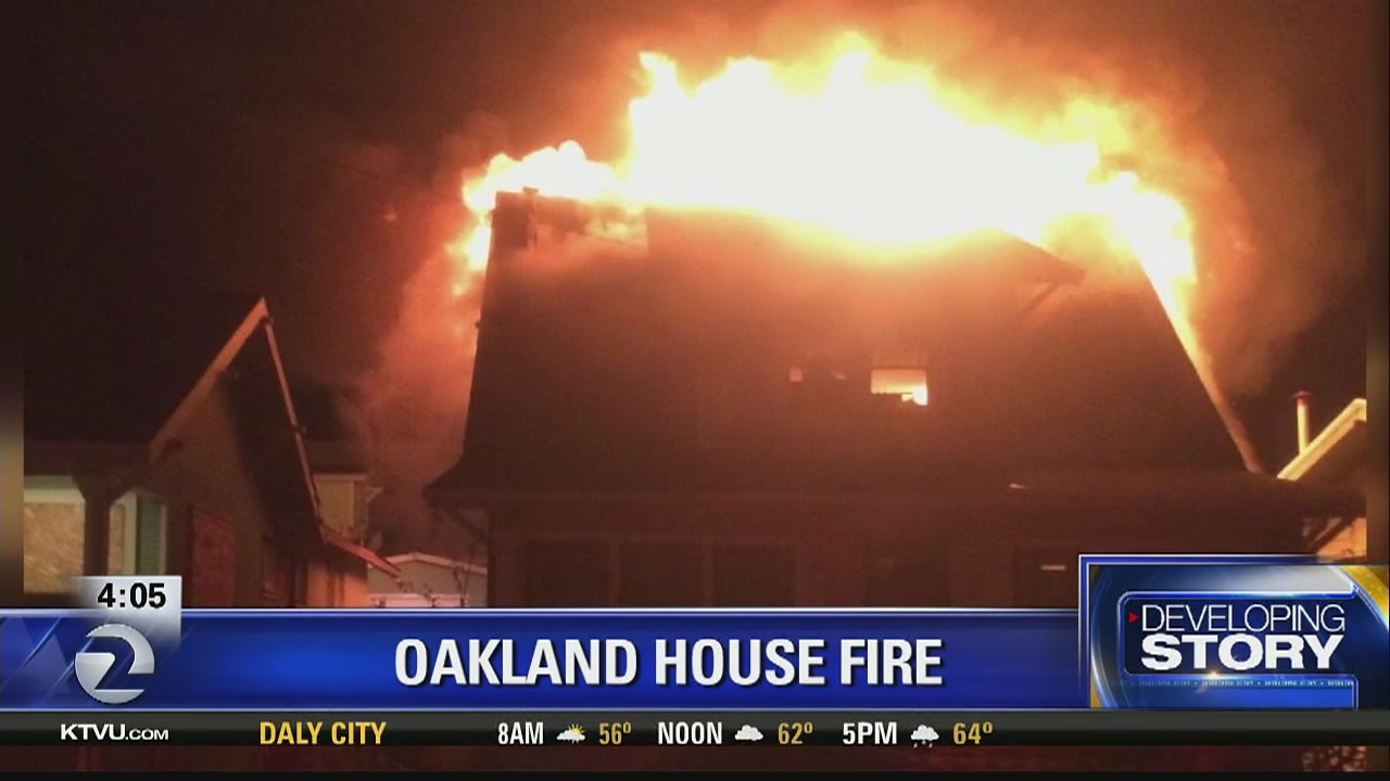 Arson suspected in Oakland house fire