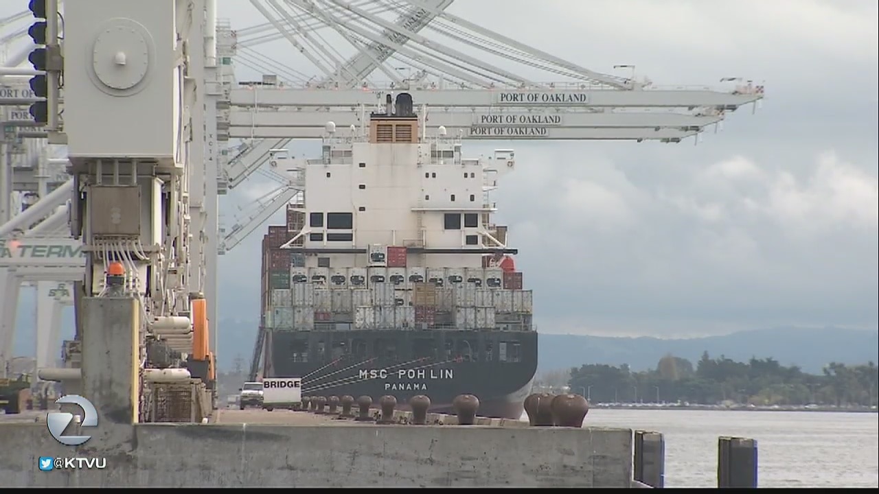 Port of Oakland reduces diesel emissions 76% in 10 years