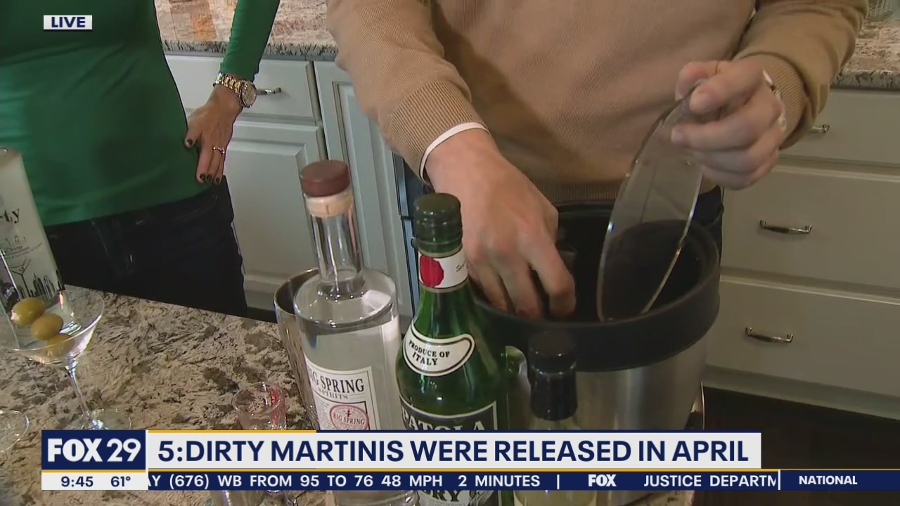 5:Dirty Martinis creates martinis you can drink out of the bottle