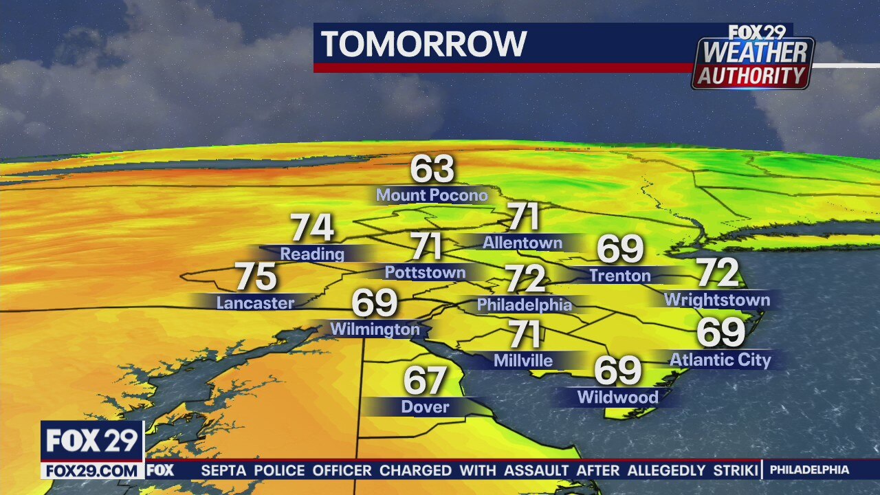 FOX 29 Weather Authority: 7-Day Forecast (Thursday update)