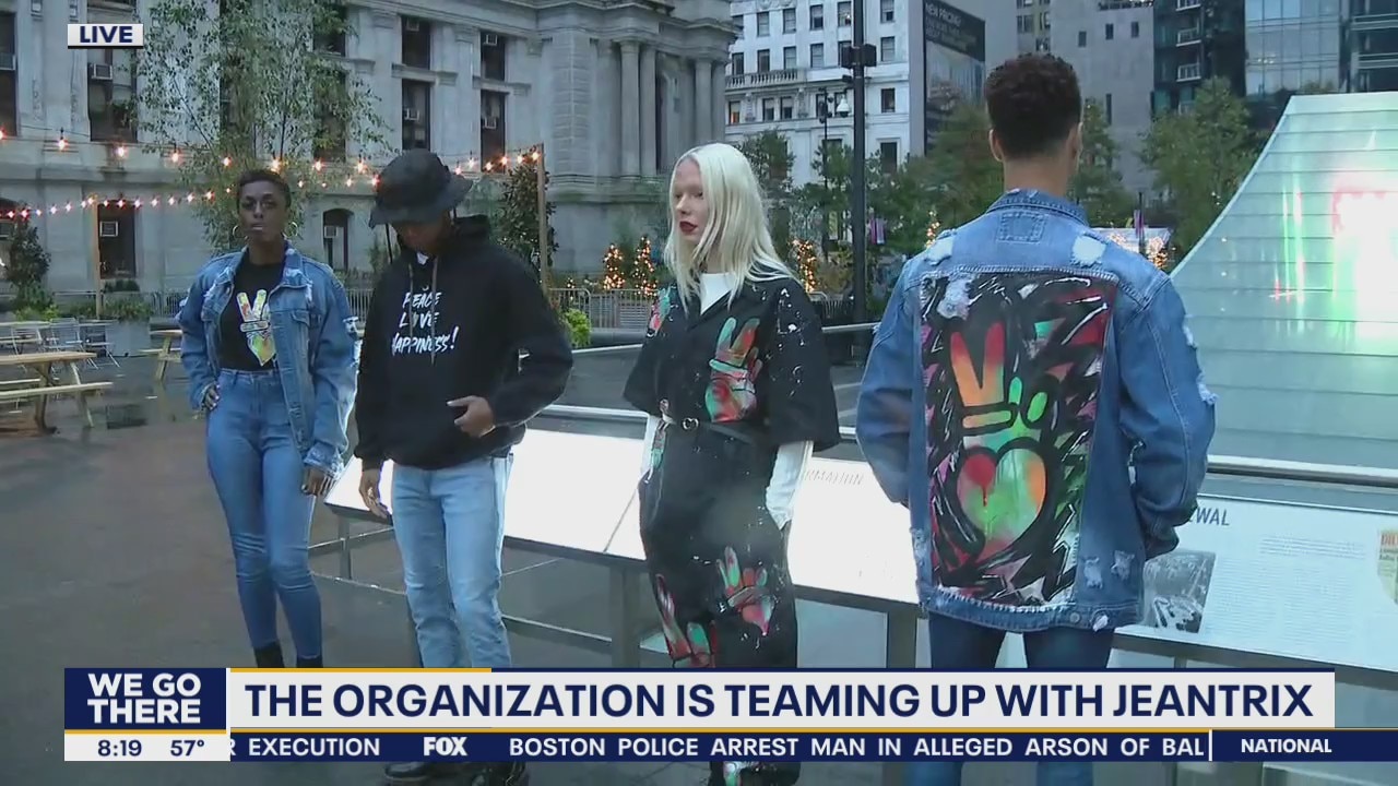 Peace and Love collaborates with Jeantrix in order to promote domestic violence awareness