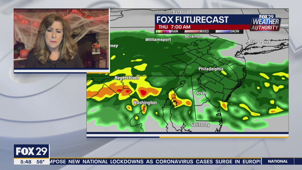 Weather Authority: Flood Watch issued for several counties as heavy rain moves into region