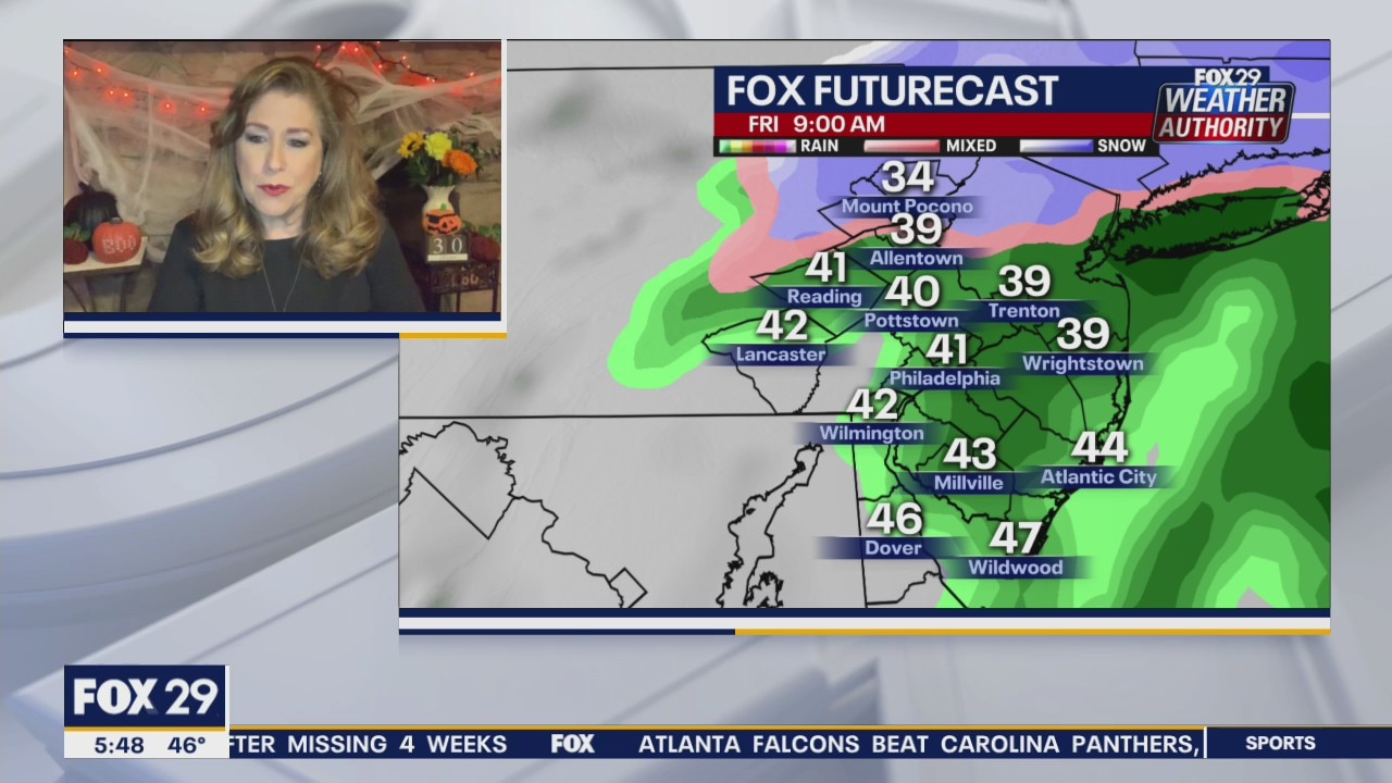 Weather Authority: Rainy morning leads to cloudy, chilly afternoon