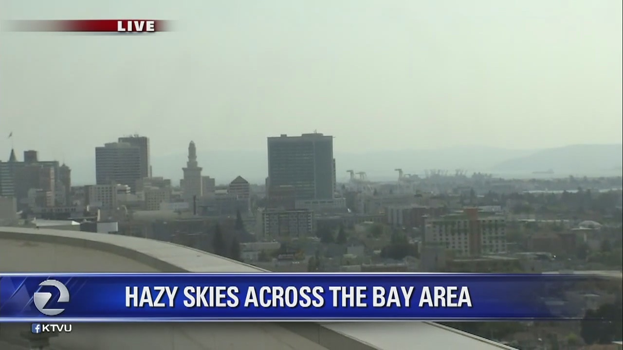 Hazy Bay Area skies cause uptick in calls to local hospital
