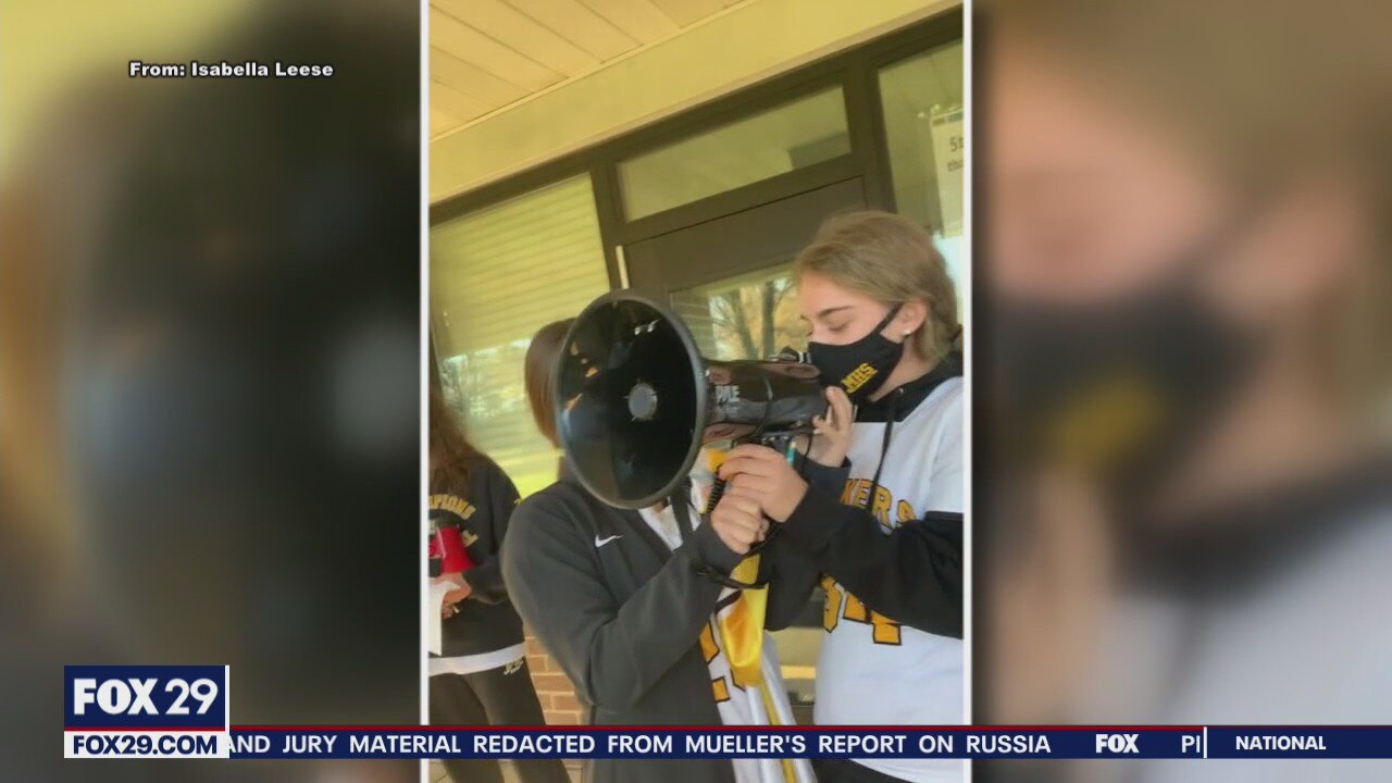 Students, parents protest cancellation of championship field hockey game?