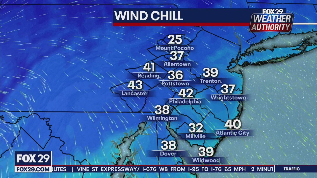 FOX 29 Weather Authority 7-day forecast