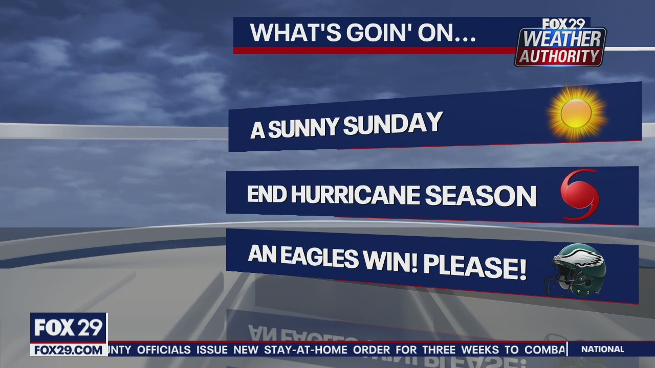 FOX 29 Weather Authority 7-day forecast