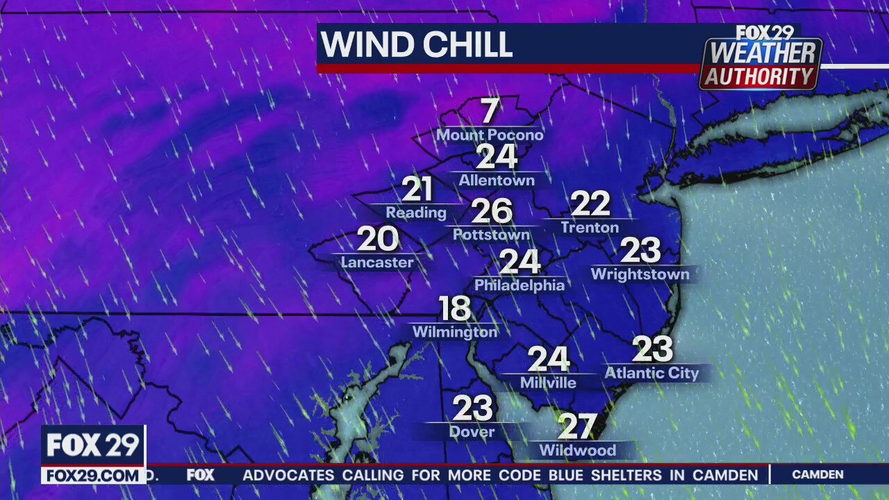 FOX 29 Weather Authority 7-day forecast