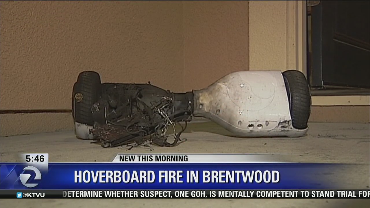 Brentwood Hover Board Fire