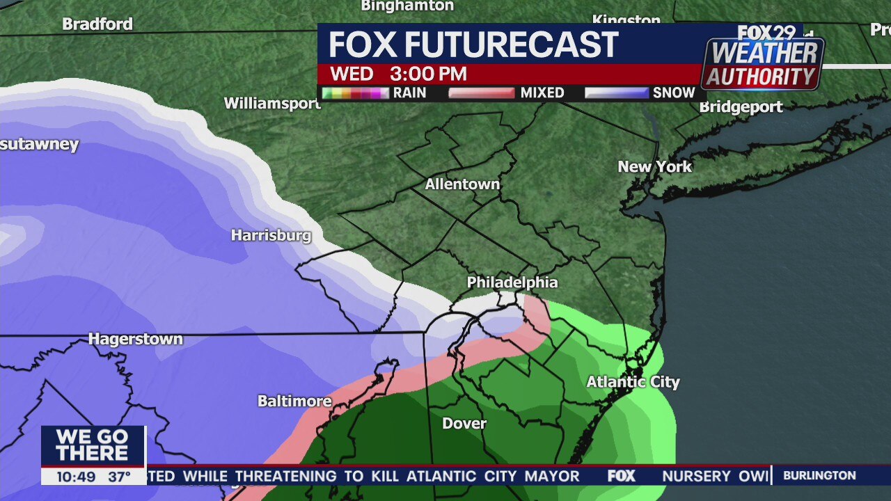 FOX 29 Weather Authority 7-day forecast