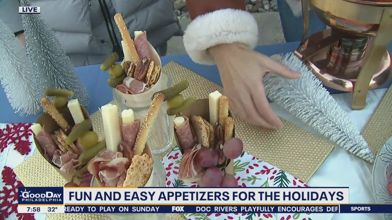 Fun and easy appetizers for the holidays from Kellie Hemmerly