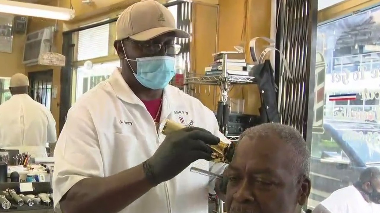Salons and barbershops reopening on Monday