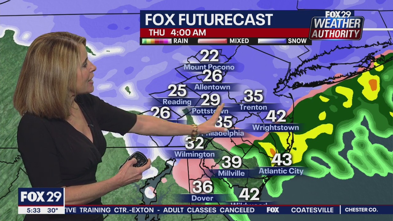 Weather Authority: Nor'easter brings snow, rain and ice to region