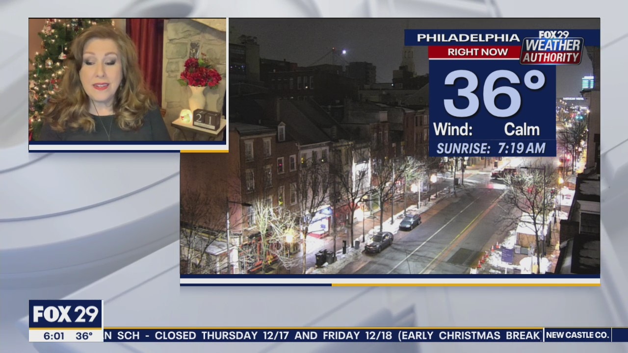 Weather Authority: Foggy start to Monday