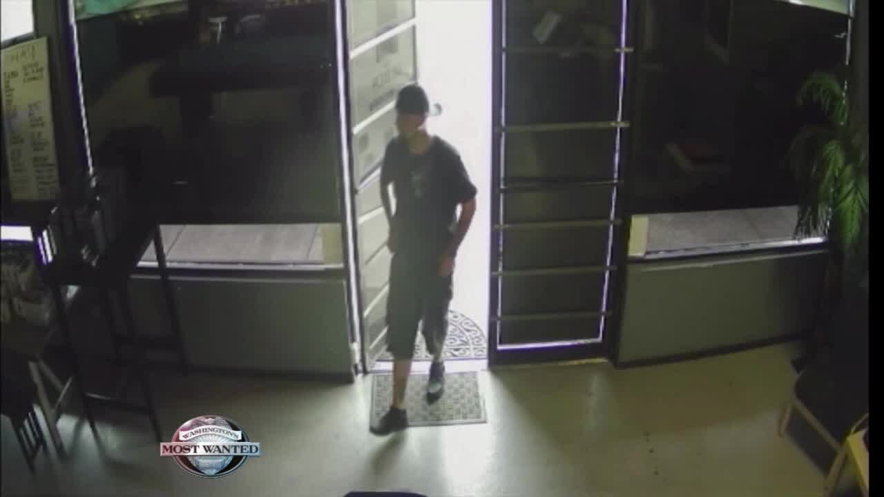 WANTED: Armed smoke shop robbery suspect | FOX 13 Seattle