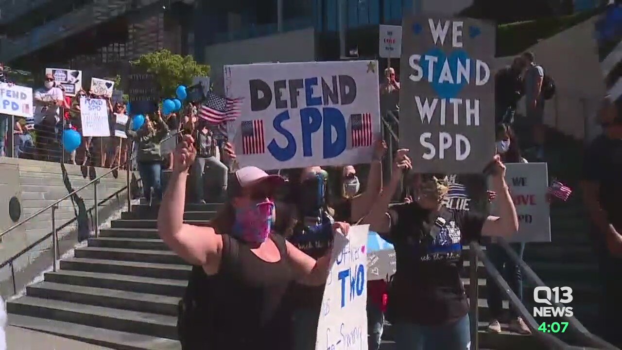 Seattle Police discuss possible issues of defunding SPD