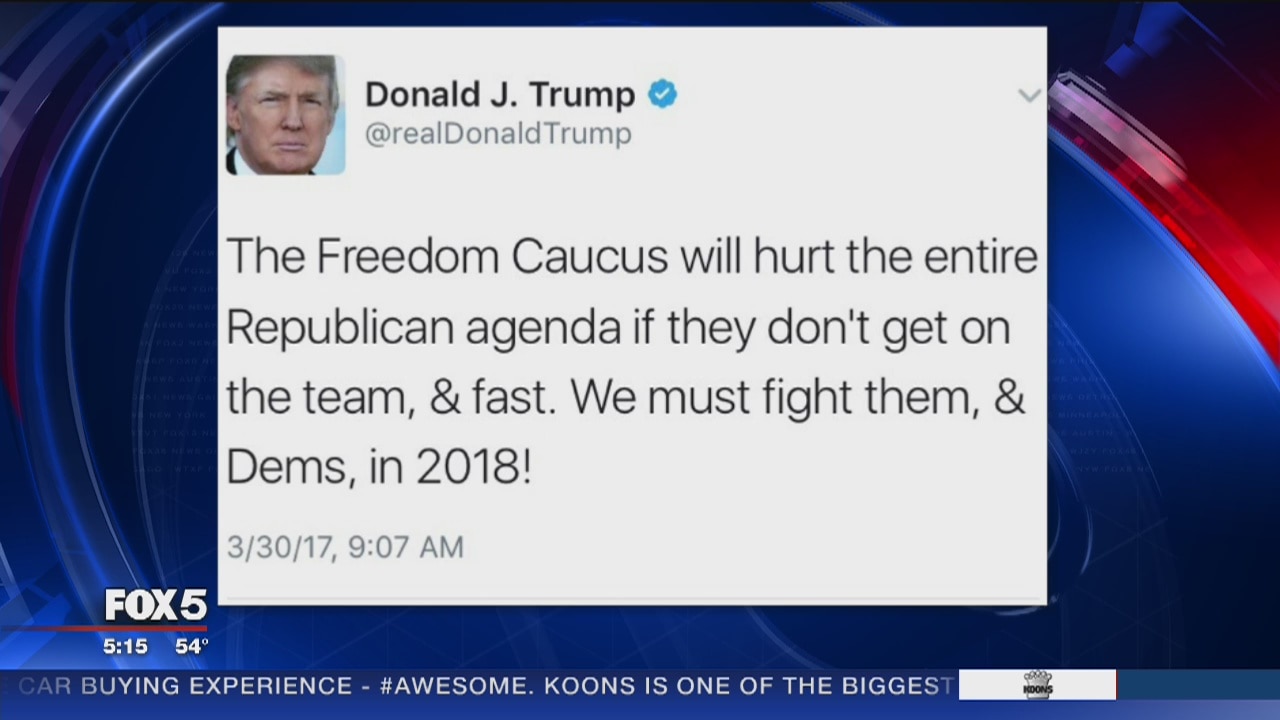 As GOP schism grows, Trump attacks fellow Republicans