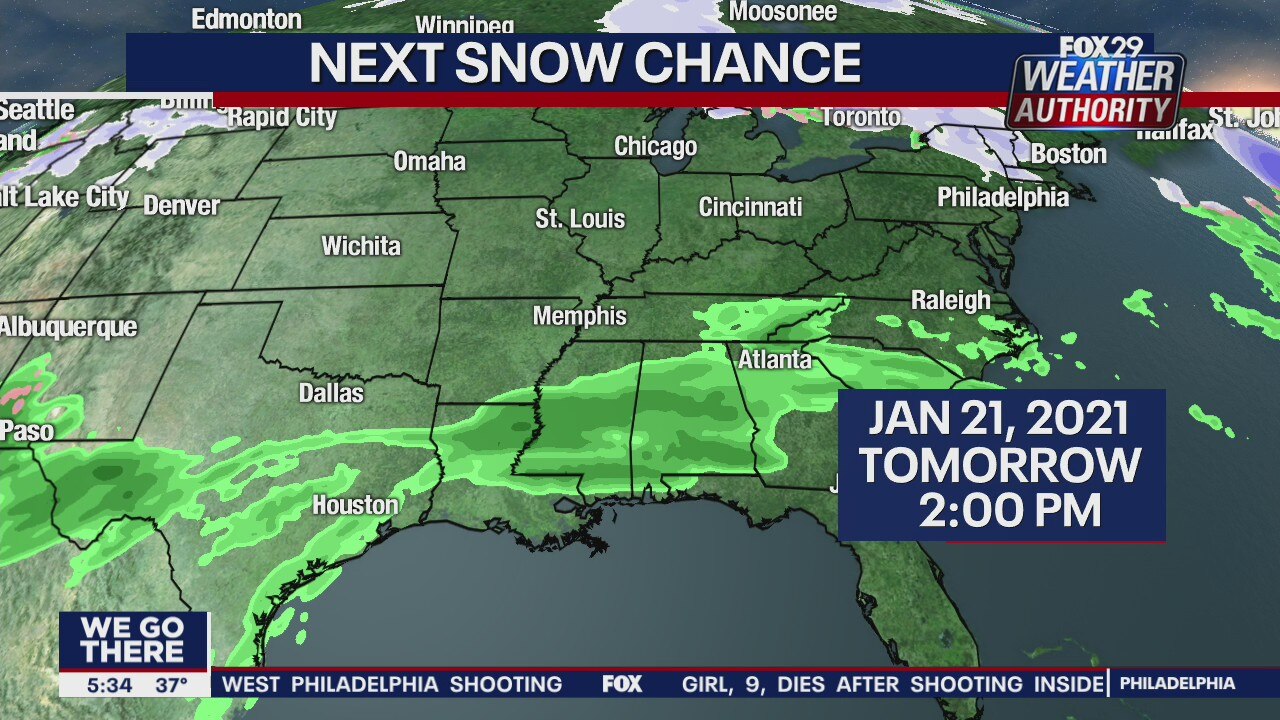 FOX 29 Weather Authority 7-day forecast