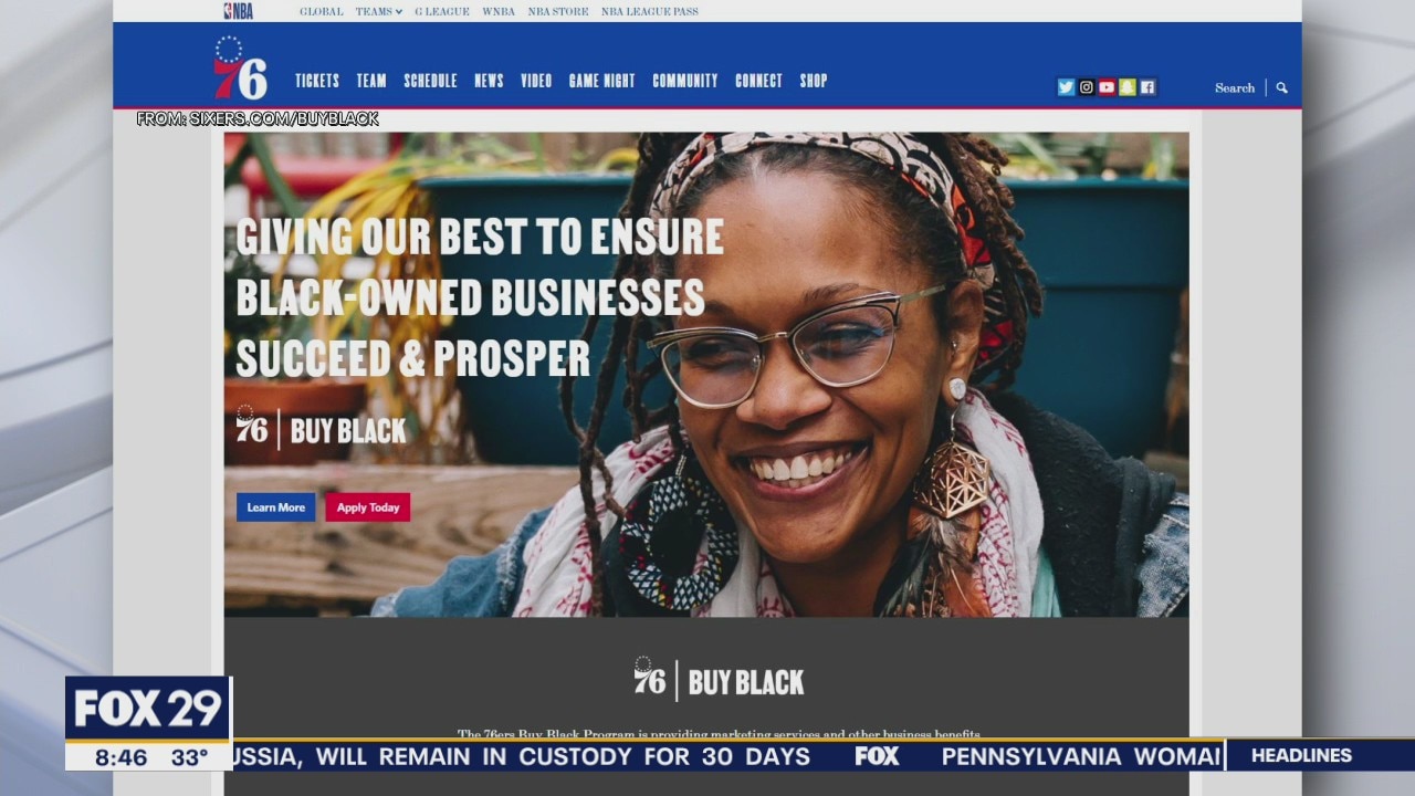 76ers offer Buy Black Program for black-owned businesses