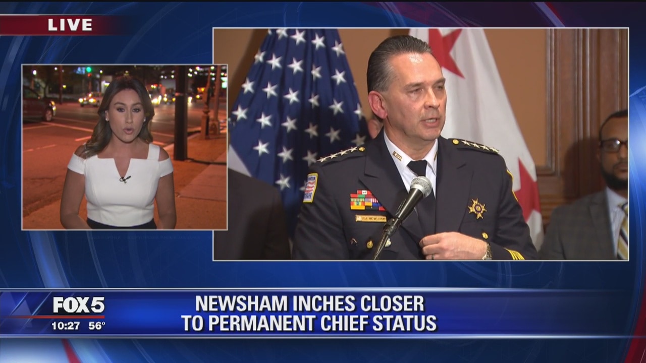 Newsham gets another step closer in becoming permanent chief of DC police