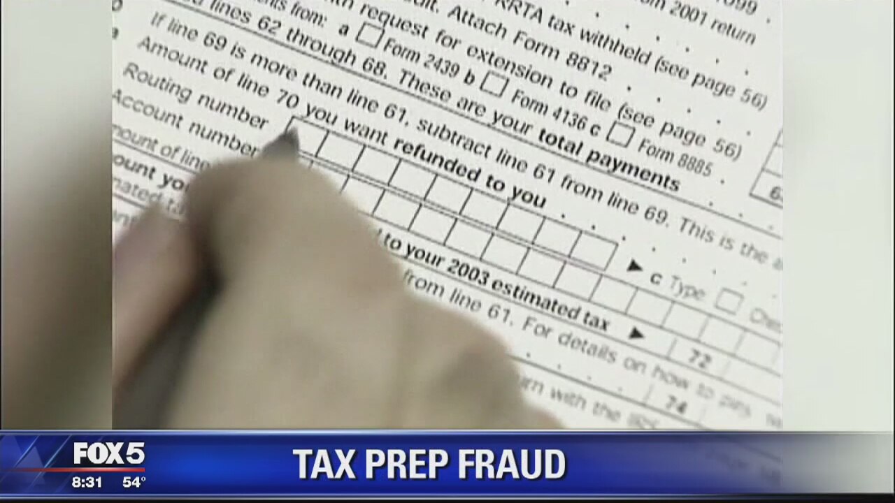 Tax Fraud Red Flags: Fraudulent tax preparation companies on alert