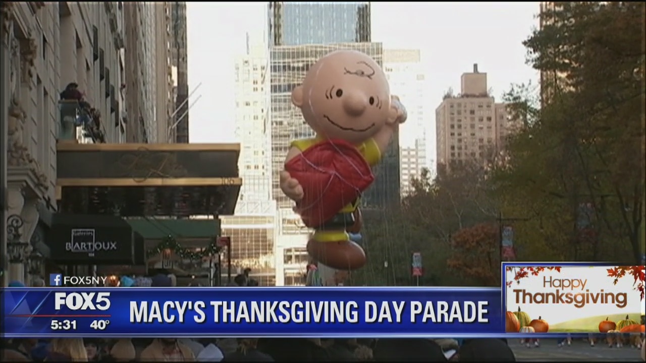 Thanksgiving Day Parade excitement
