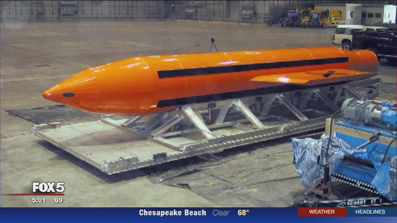 US hits ISIS in Afghanistan with 'mother of all bombs'